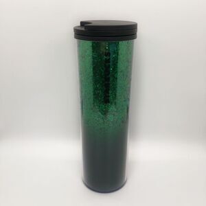 NEW Starbucks Green Glitter Sparkle Tumbler